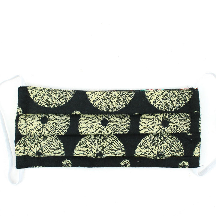 Handmade Pleated Cotton Face Mask - Pack of 5