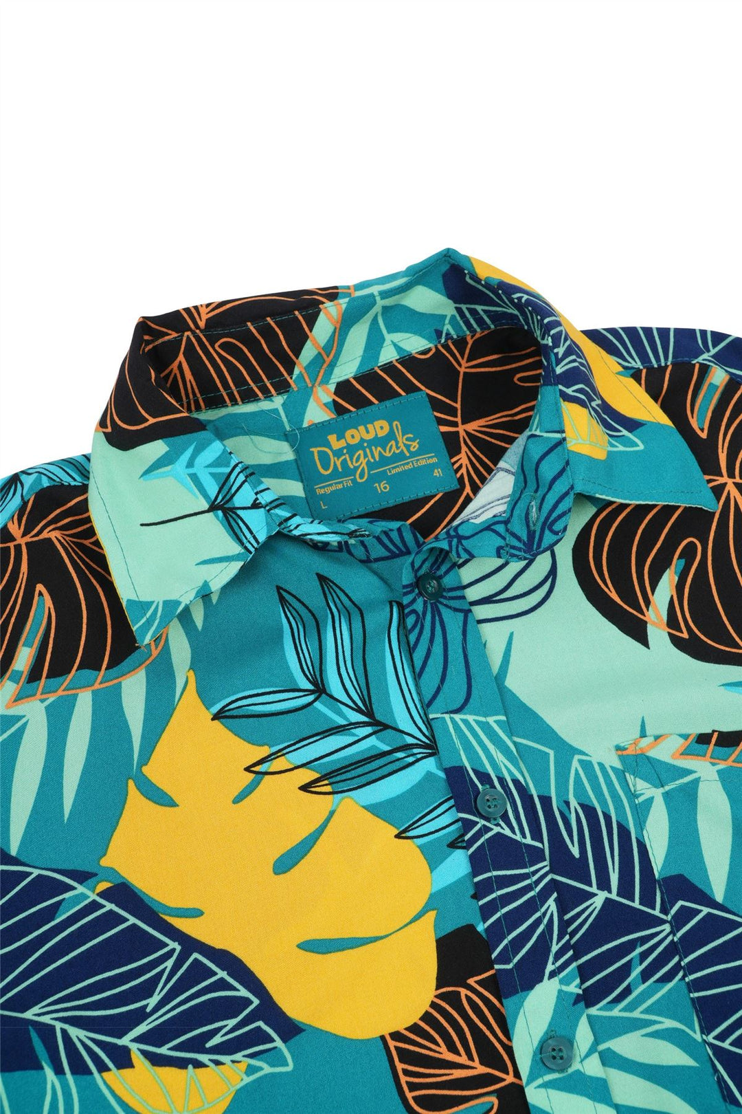 Regular Fit Short Sleeve Shirt - Island Breeze