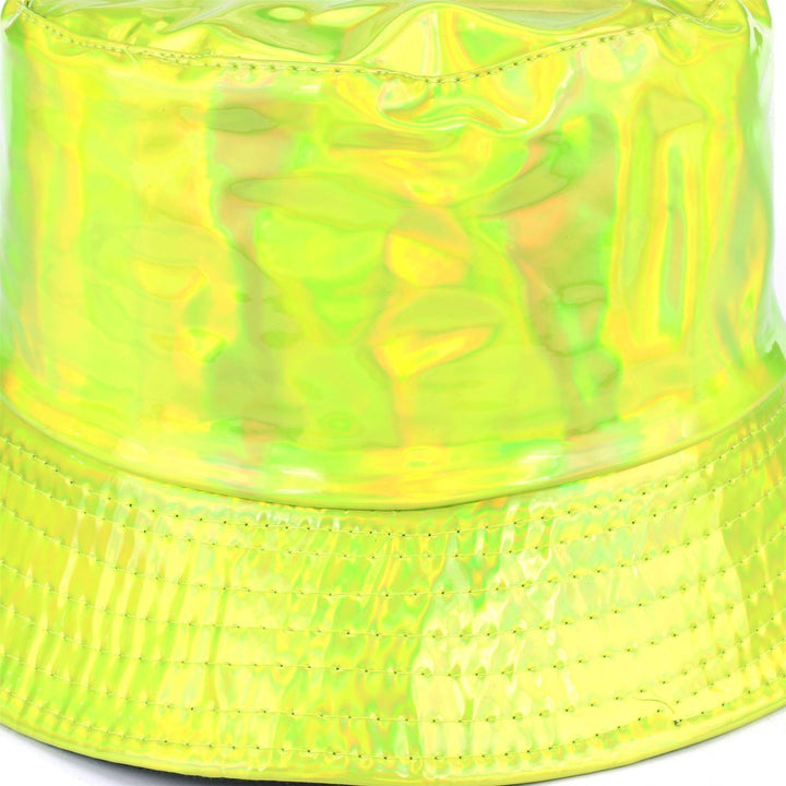 Holographic Bucket Hat - Shiny Green