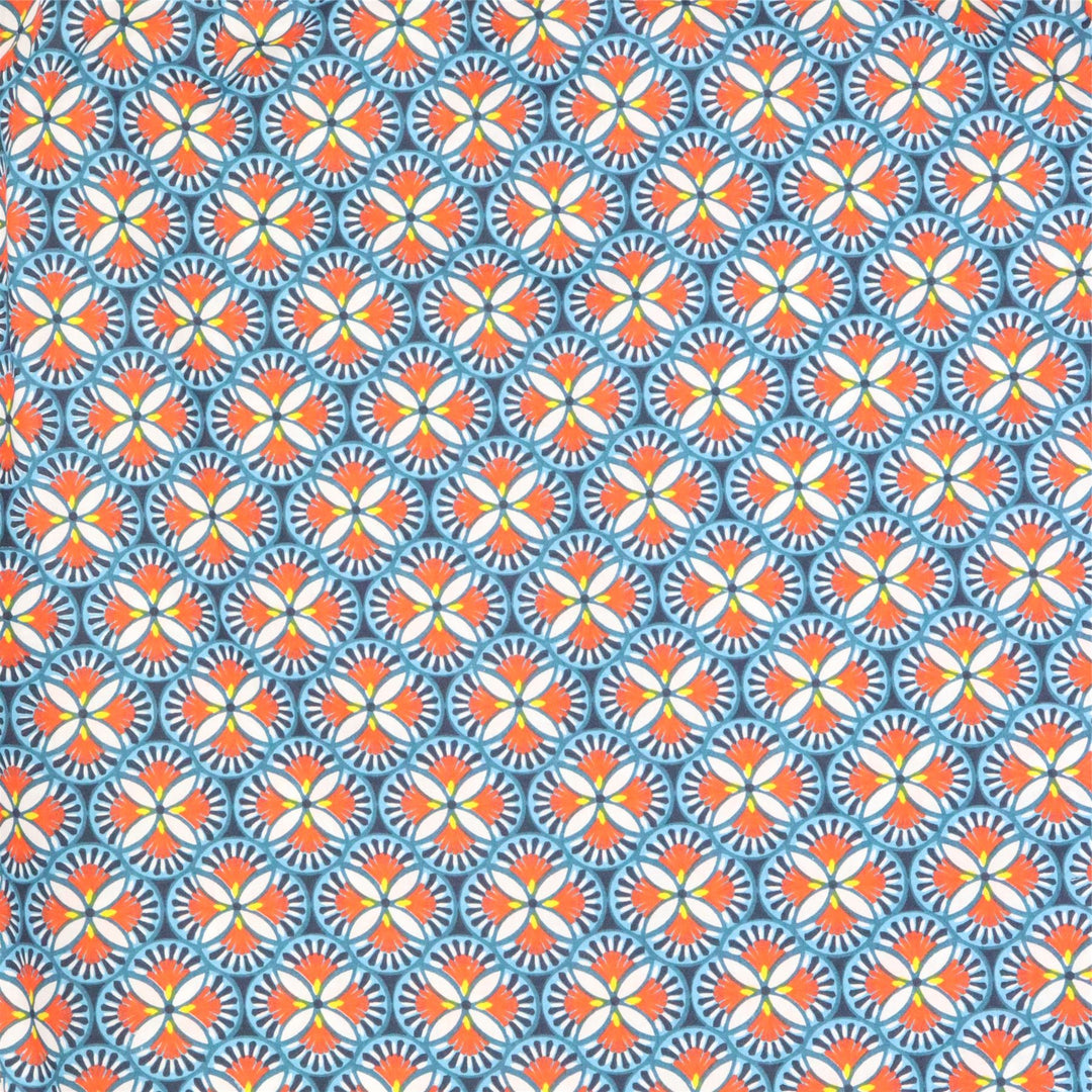 Regular Fit Short Sleeve Shirt - Blue Kaleidoscope