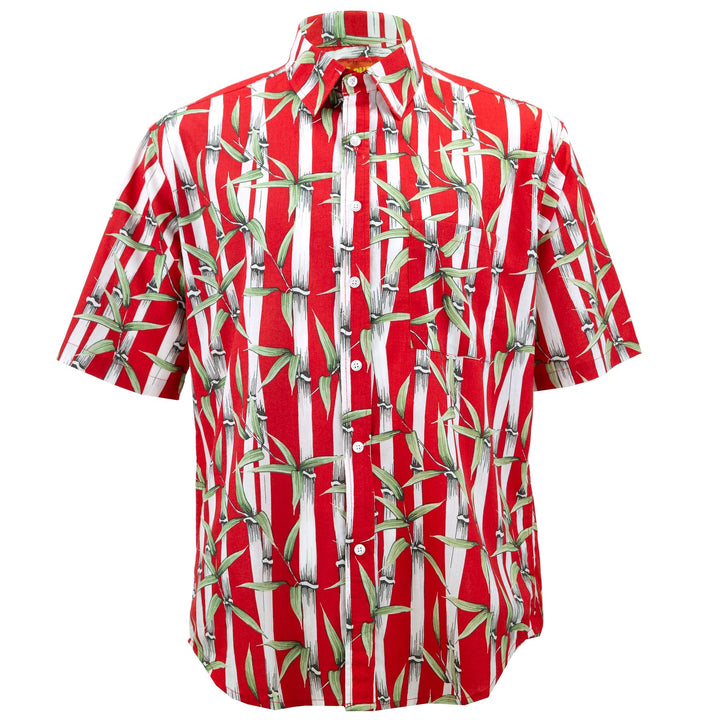 Regular Fit Short Sleeve Shirt - Bamboo