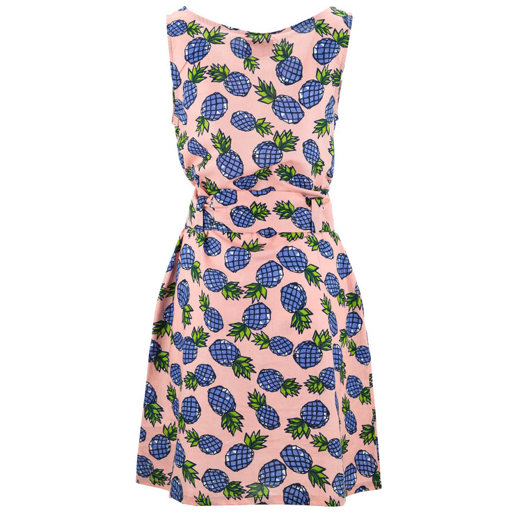 Belted Dress - Pineapple