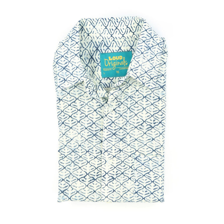 Regular Fit Short Sleeve Shirt - Ocean Breeze