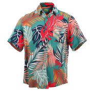 Regular Fit Short Sleeve Shirt - Tropical Green
