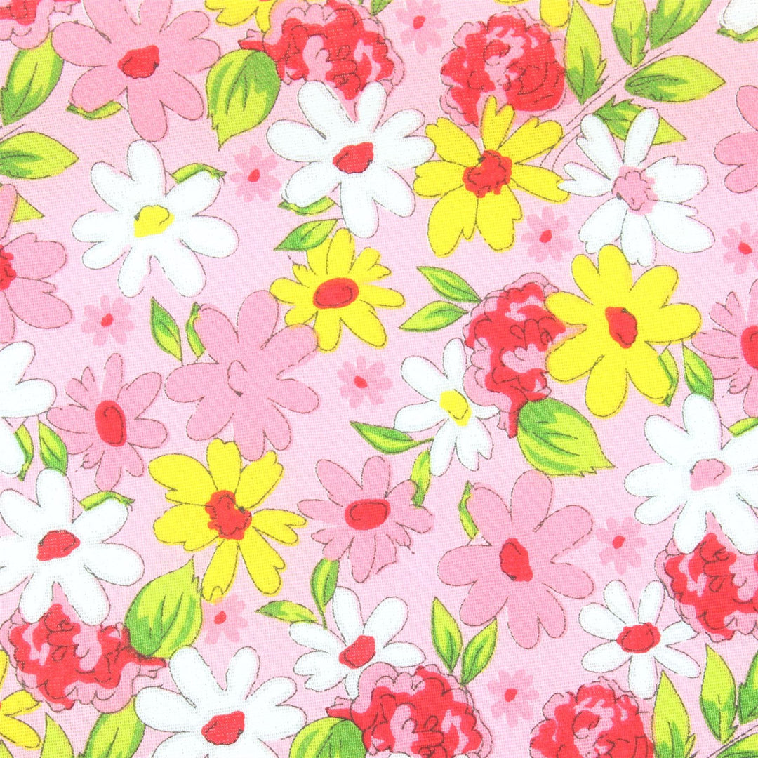 Slim Fit Long Sleeve Shirt - Daisies