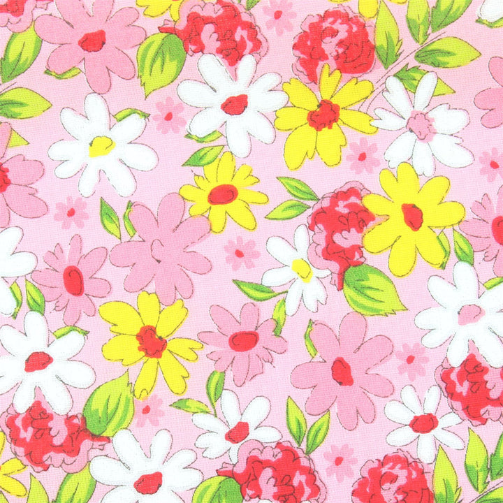 Slim Fit Long Sleeve Shirt - Daisies