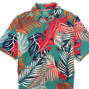 Regular Fit Short Sleeve Shirt - Tropical Green