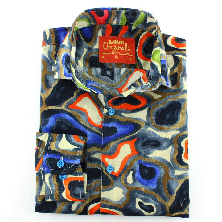 Tailored Fit Long Sleeve Shirt - Rave Camouflage