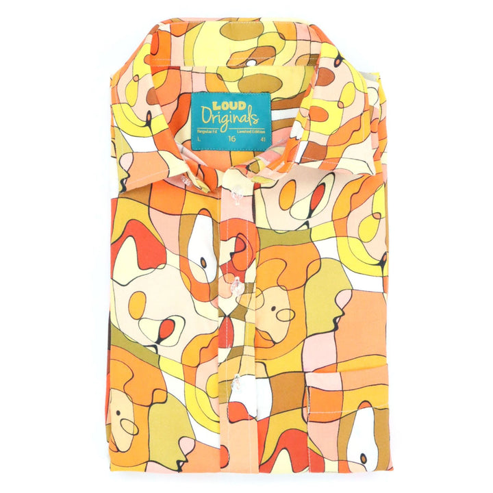 Regular Fit Short Sleeve Shirt - Funky Doodle