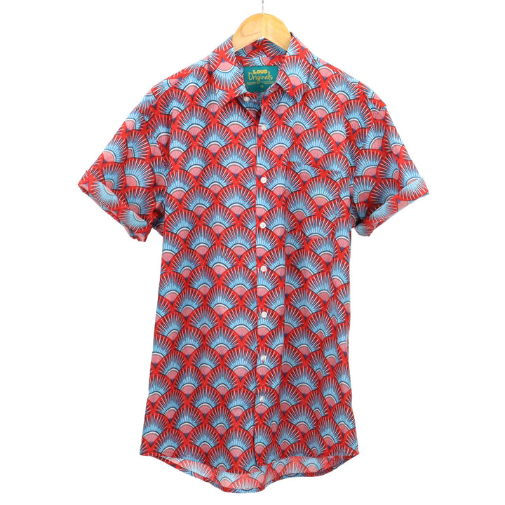 Regular Fit Short Sleeve Shirt - Retro Radiance