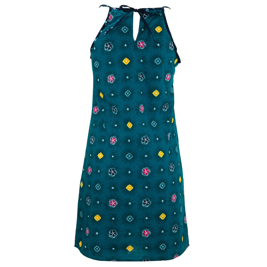 Strappy Dress - Blue Explosion