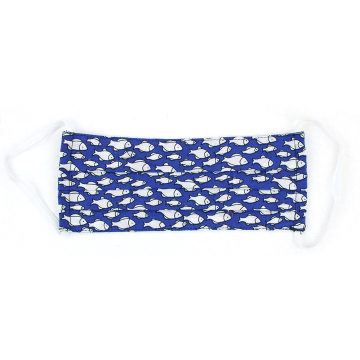 100% Cotton Handmade Pleated Face-Mask
