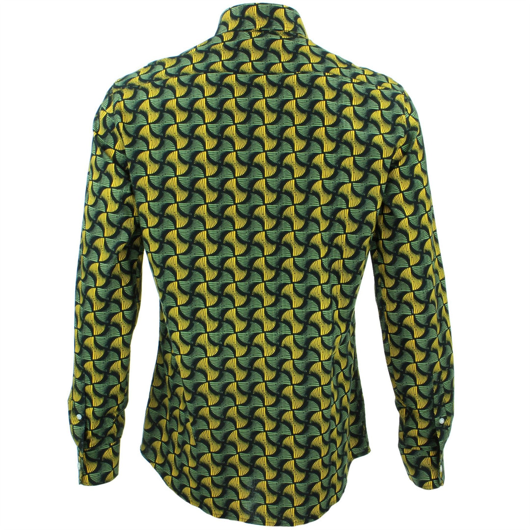 Tailored Fit Long Sleeve Shirt - Spiral Staircase