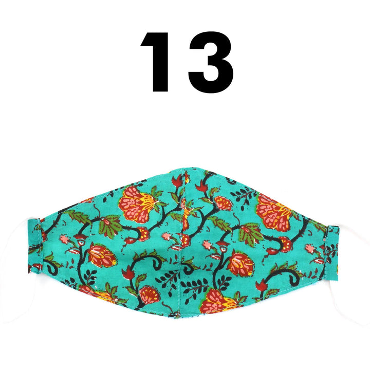 Reversible Lightweight 100% Cotton Face-Mask