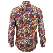 Tailored Fit Long Sleeve Shirt - Indian Floral Print
