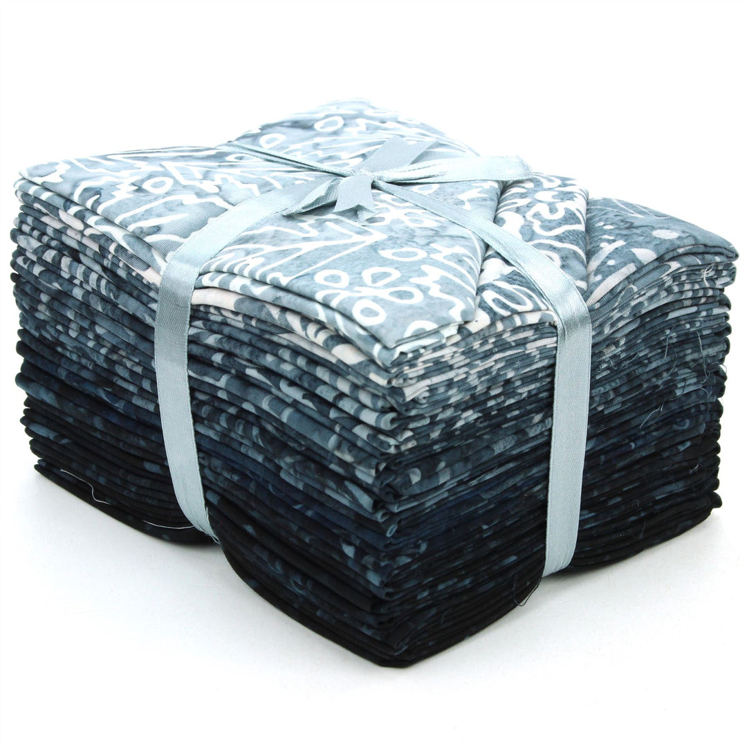 Fat Quarter - 20 Pieces of 19" x 20" Cotton Batik