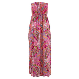 Langes Sommerkleid – perfektes Paisley