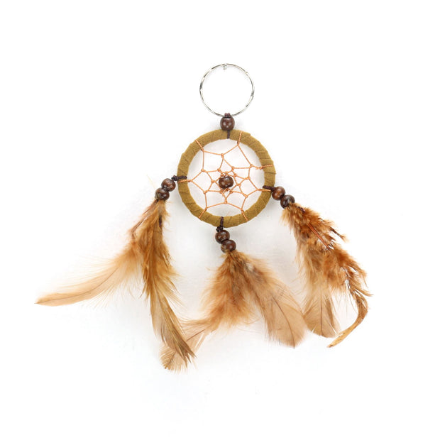 Dreamcatcher - Spiral 4.5cm Coffee