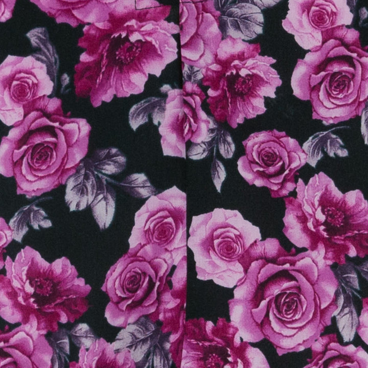 Modern Mini Dress - Crimson Rose