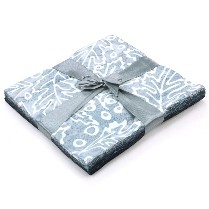 Charm Pack - 40 x 5" Squares of Cotton Batik