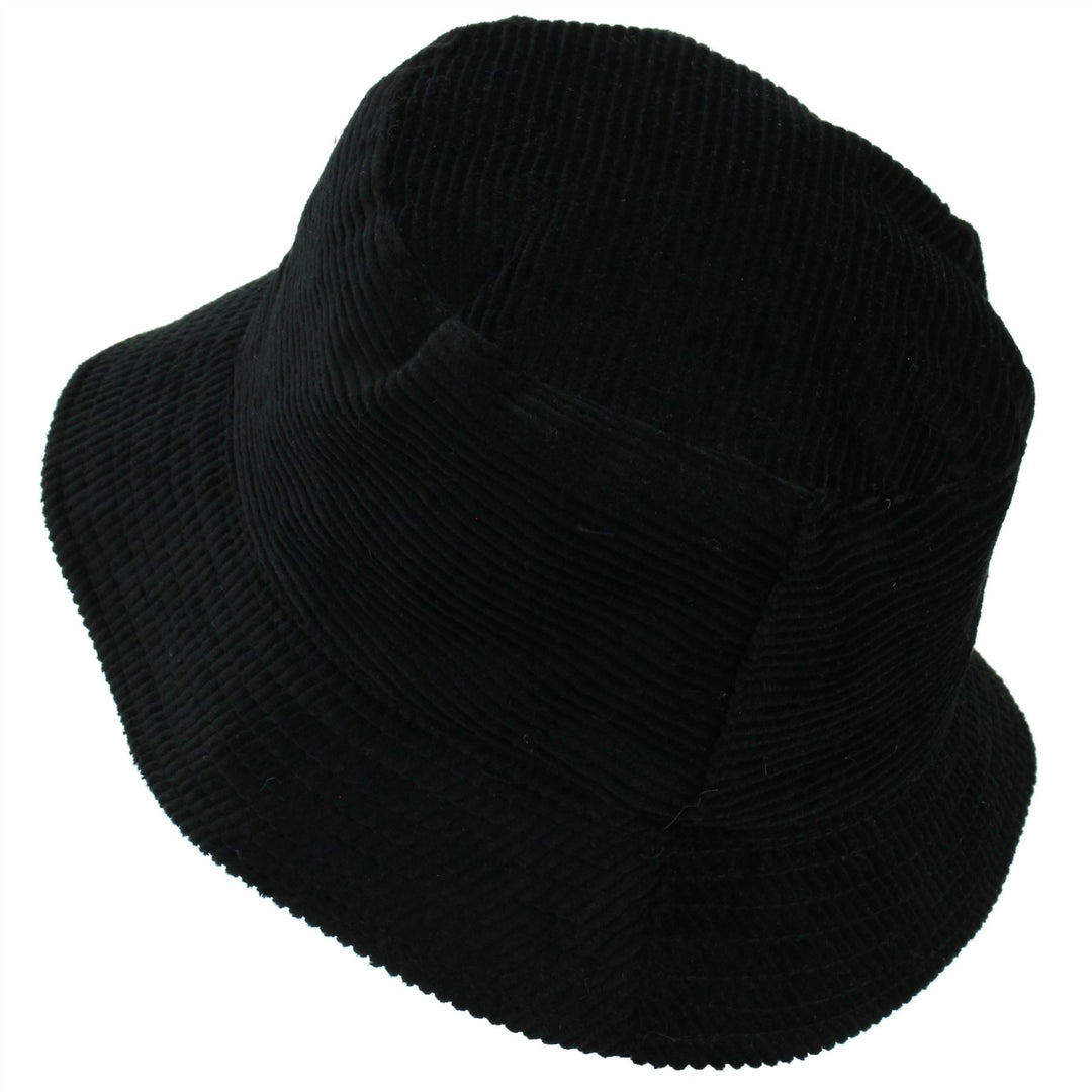 Bucket Hat - Cord Black