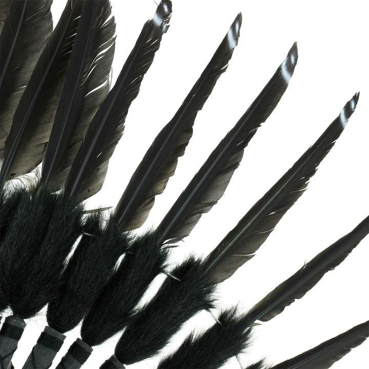 Native Amercian Chief Headdress - Black
