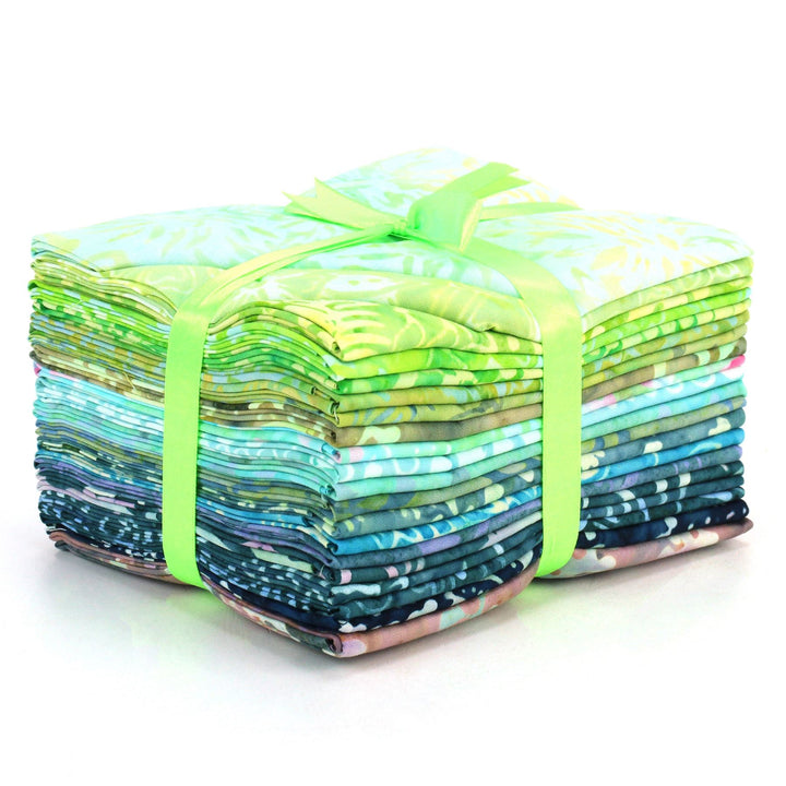 Fat Quarter - 20 Pieces of 19" x 20" Cotton Batik