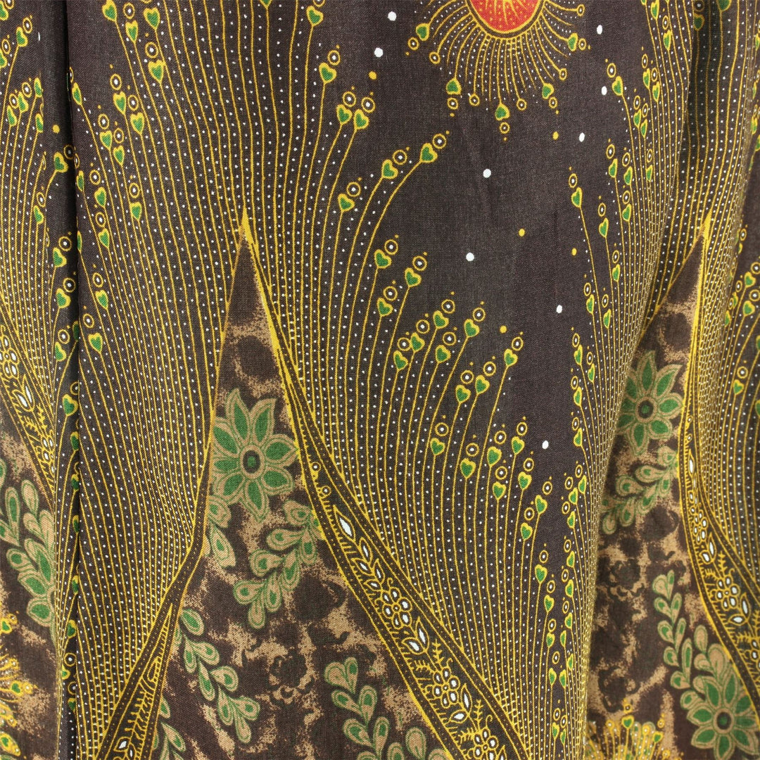 Thai Trim Trousers - Brown