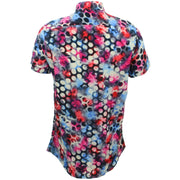 Tailored Fit Short Sleeve Shirt - Nebula Dots