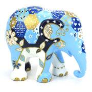 Limited Edition Replica Elephant - Patchie Indigo