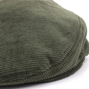 Corduroy Flat Cap - Green