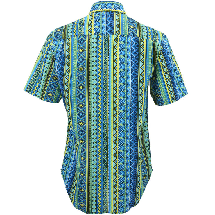 Regular Fit Short Sleeve Shirt - Aztec