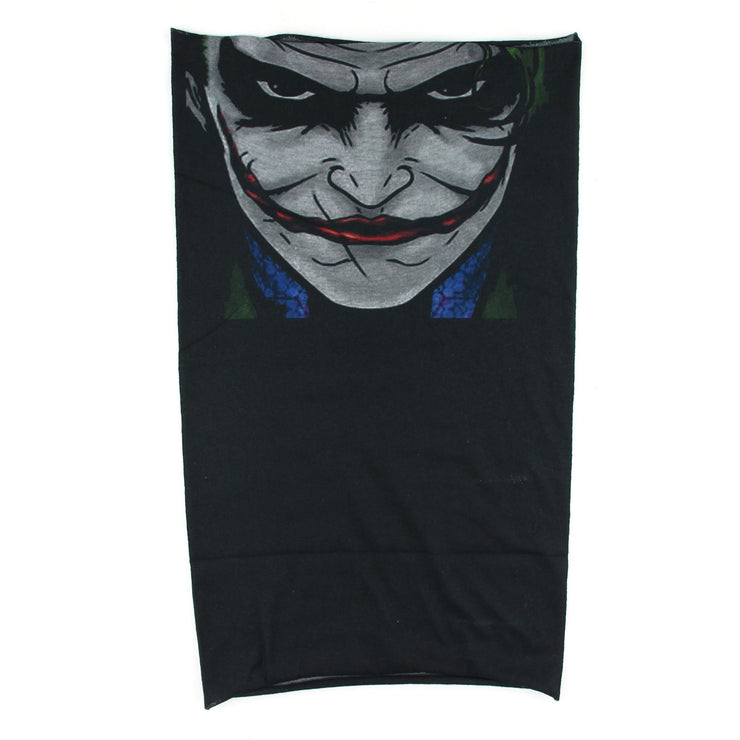 Printed Snood Face Mask - Joker