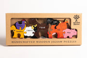 Handmade Wooden Jigsaw Puzzle - Gaelic Farm