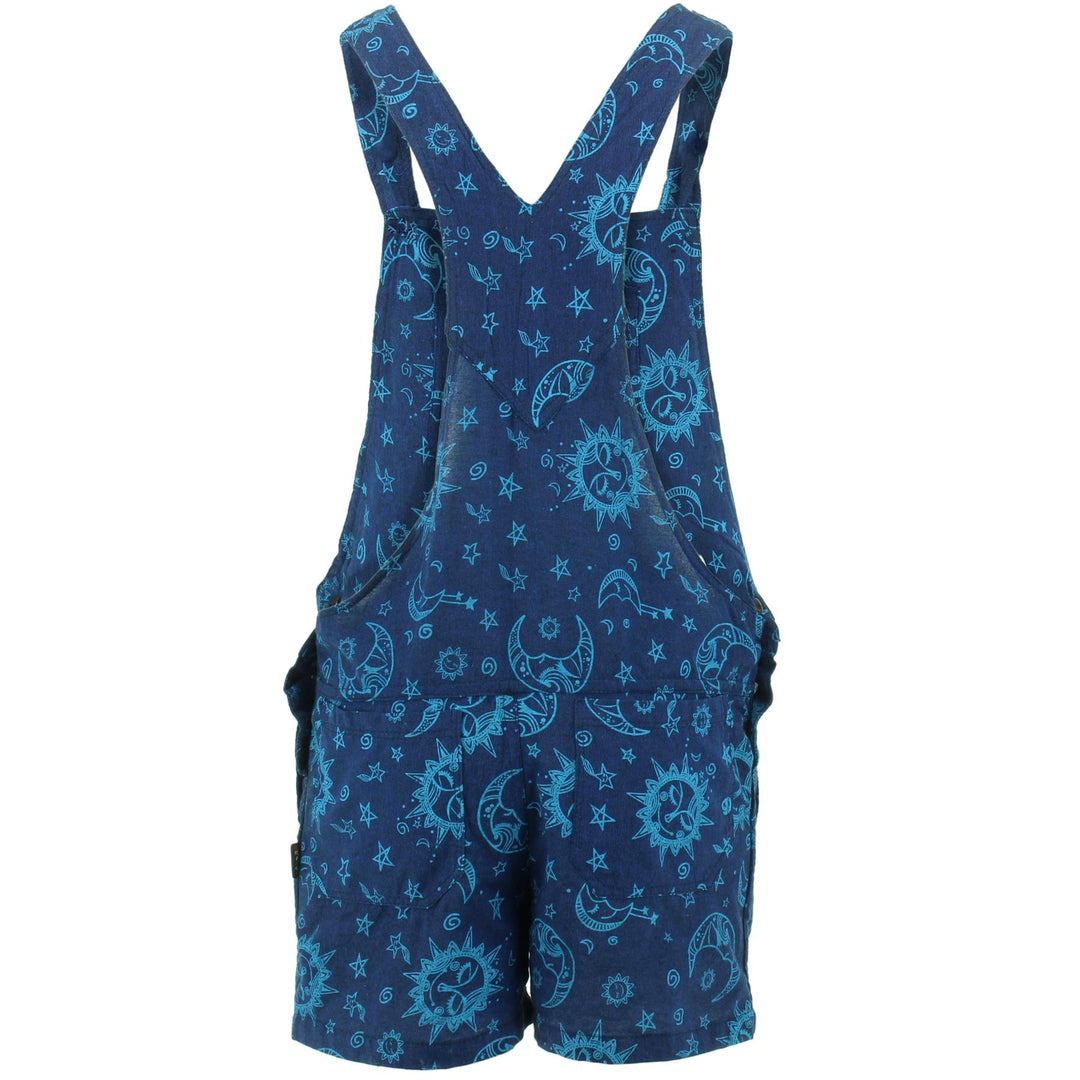 Short Dungarees - Navy