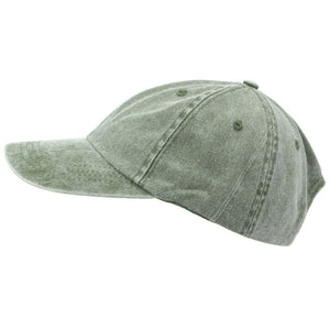 Casquette Baseball Prélavée - Vert