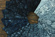 Fat Quarter - 20 Pieces of 19" x 20" Cotton Batik