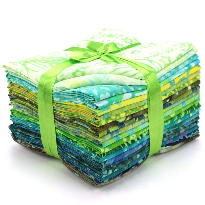 Fat Quarter - 20 Pieces of 19" x 20" Cotton Batik