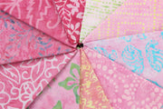 Fat Quarter - 10 Pieces of 19" x 20" Cotton Batik