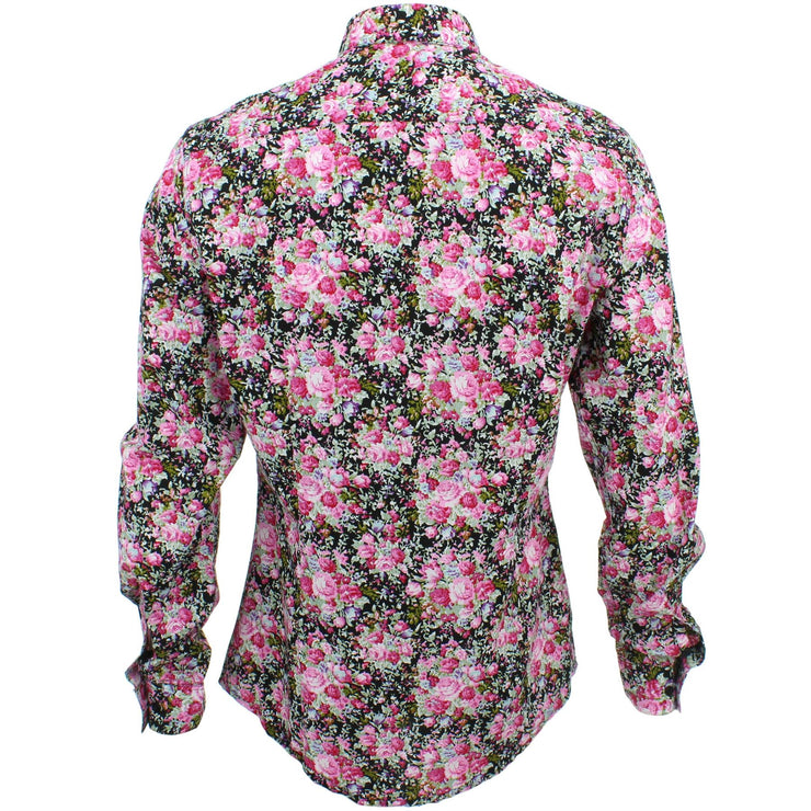 Slim Fit Long Sleeve Shirt - Floral