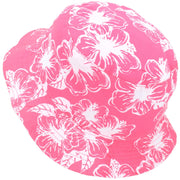 Children's Hibiscus Flower Bucket Hat - Pink