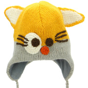 Wool Animal Hat - Yellow Mouse