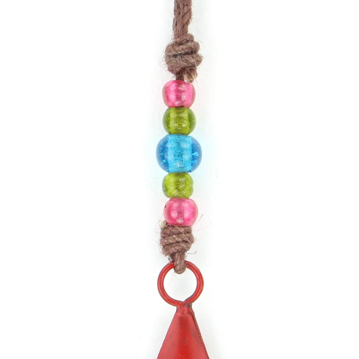 Hanging Star Mobile Decoration - Red