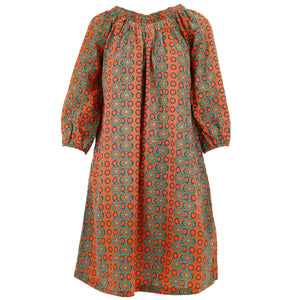 Robe à épaules dénudées - hot house orange