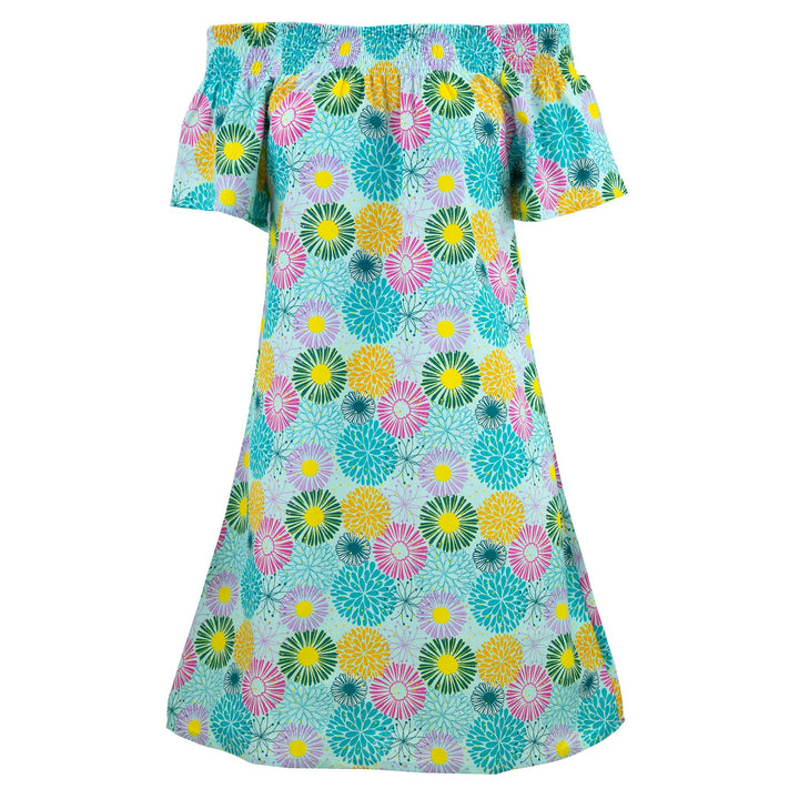 Shirred Comfy Dress - Dandelion