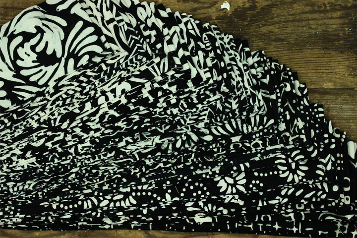 Jelly Roll - 40 Strips of 2.5" x 37" Cotton Batik