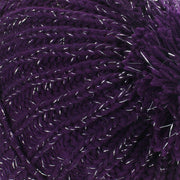 Tinsel Bobble Beanie Hat - Purple