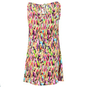 Modern Mini Dress - Rainbow Brush Stroke