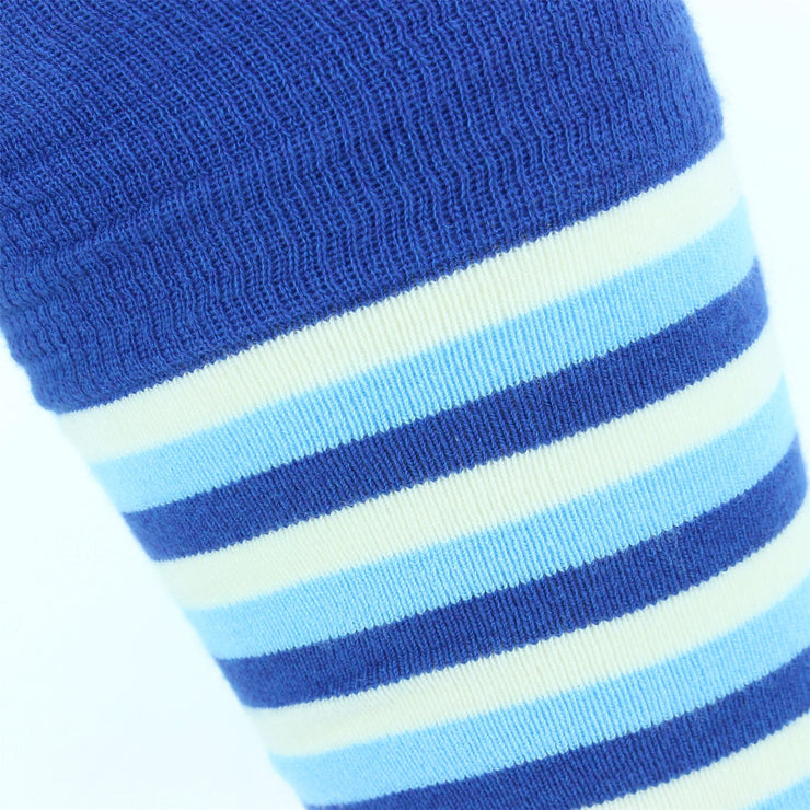 Long Bamboo Socks - Two Blues