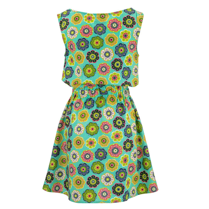Stretch Waister Dress - Fanciful Flower Angel